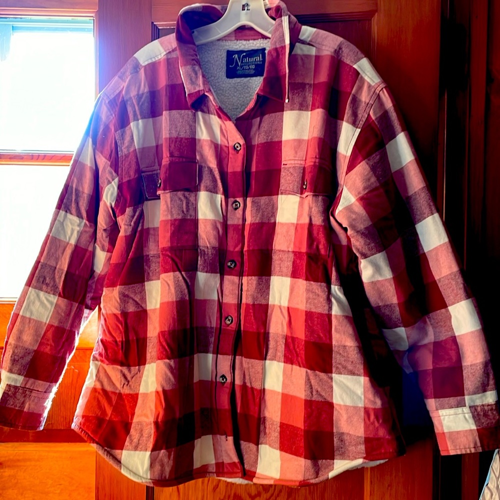 BARN COAT—- fleece lined